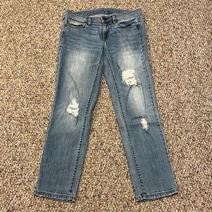 Loft modern crop jeans